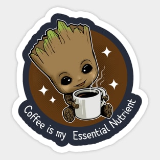 Groot Coffee Sticker